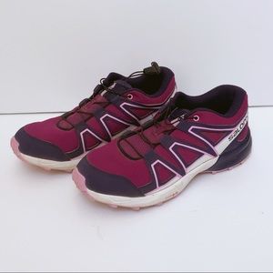 Big kids size 6 Salomon Speed Cross hiking/all terrain shoes